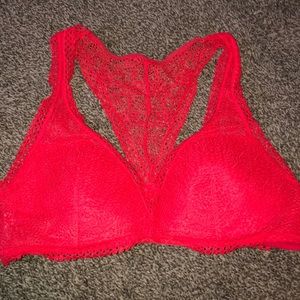 Victoria Secret Red Bralette sz M (NEVER WORN)